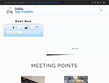 Tablet Screenshot of dublintaxitransfers.ie
